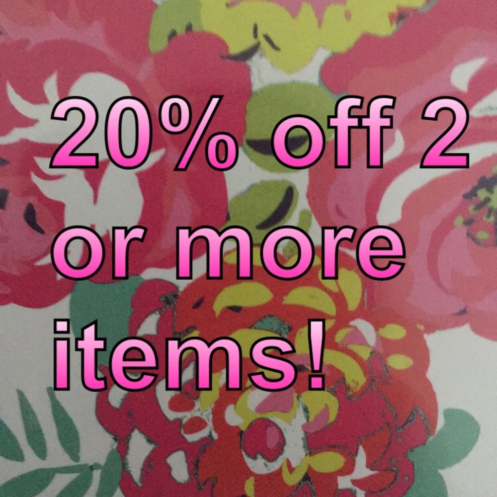 20% off of 2 or more items